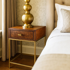 Прикроватный столик "Шервуд" квадратный